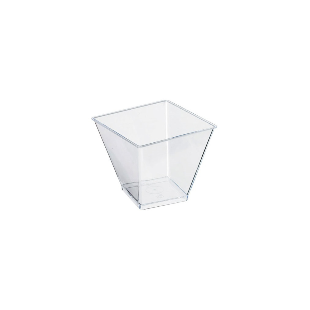 Cupa aperitiv Pagoda transparenta 60 cc, 50 buc/set